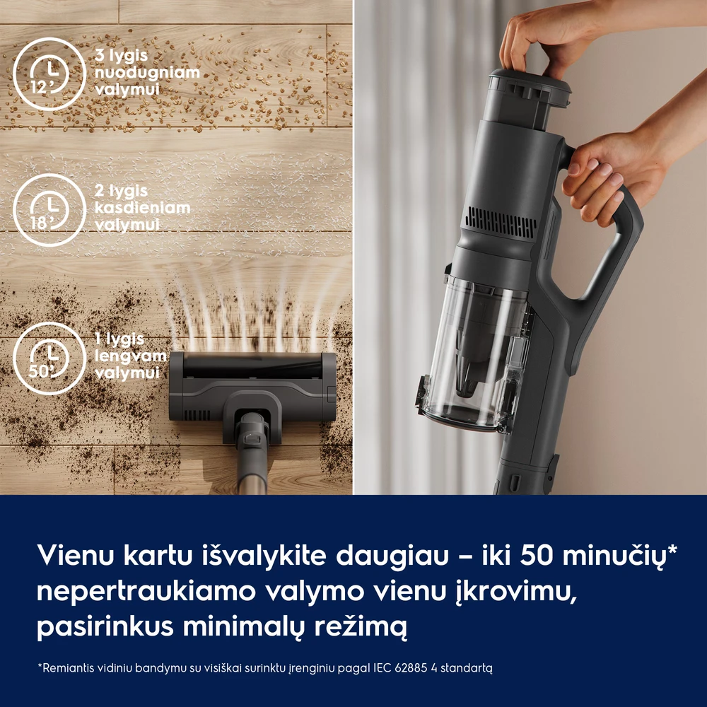 Dulkių siurblys Electrolux EP51UH18DB