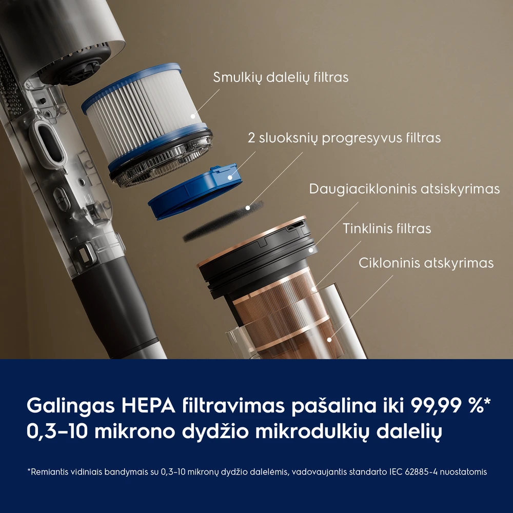 Dulkių siurblys Electrolux EP91B21WET