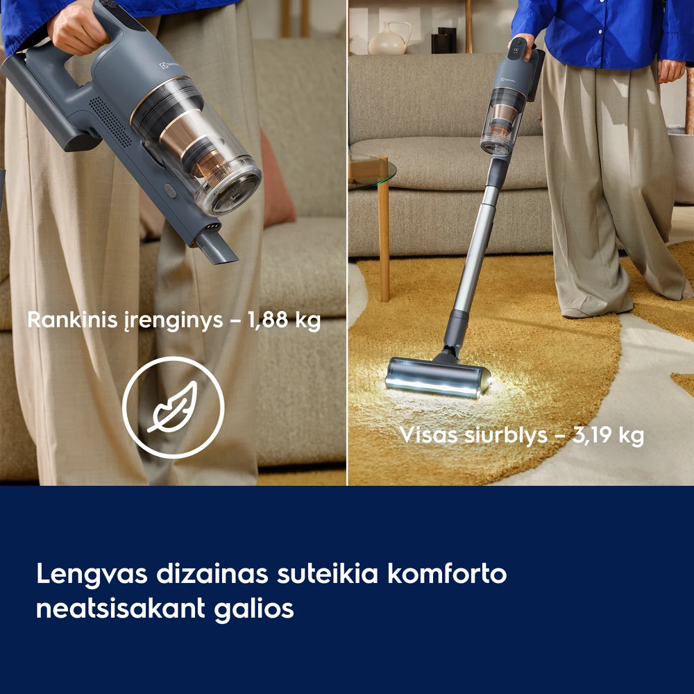 Dulkių siurblys Electrolux EP91B21WET