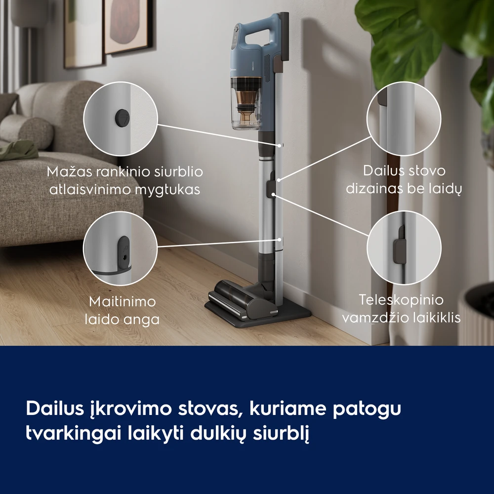 Dulkių siurblys Electrolux EP91B21WET