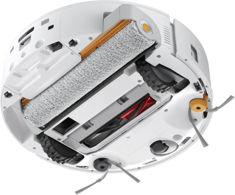 Dulkių siurblys - robotas  Roborock Qrevo Curv 2 Flow, baltos spalvos
