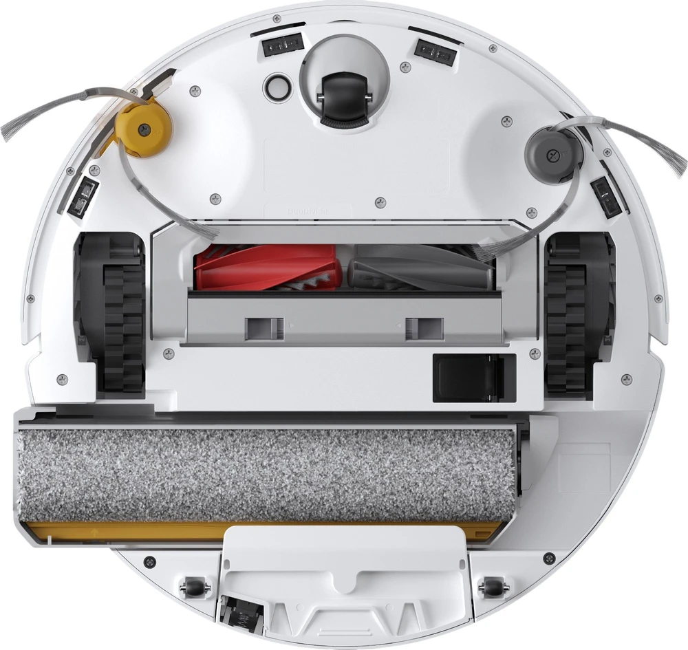 Dulkių siurblys - robotas  Roborock Qrevo Curv 2 Flow, baltos spalvos