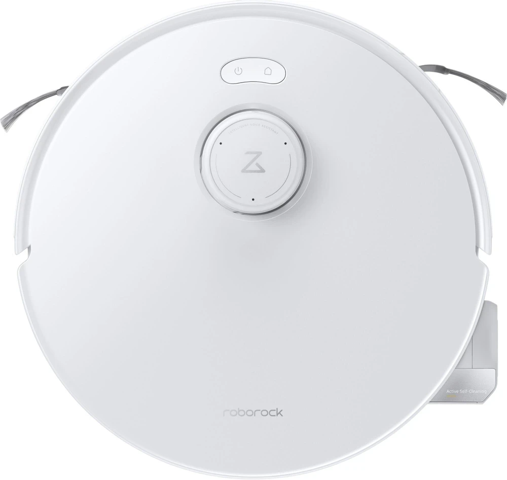 Dulkių siurblys - robotas  Roborock Qrevo Curv 2 Flow, baltos spalvos