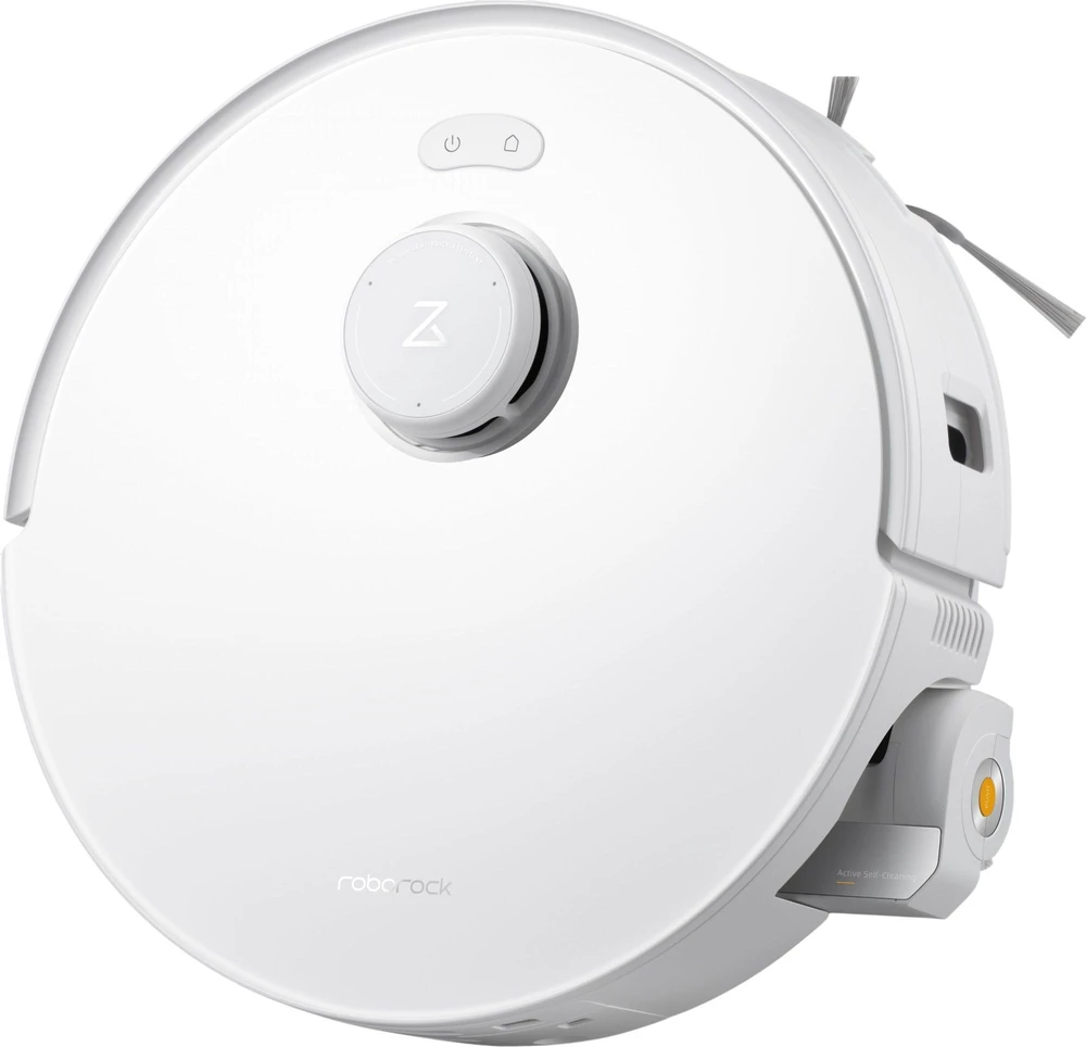 Dulkių siurblys - robotas  Roborock Qrevo Curv 2 Flow, baltos spalvos