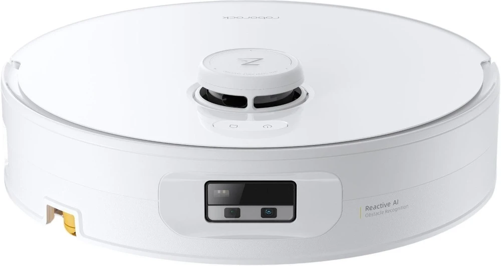Dulkių siurblys - robotas  Roborock Qrevo Curv 2 Flow, baltos spalvos