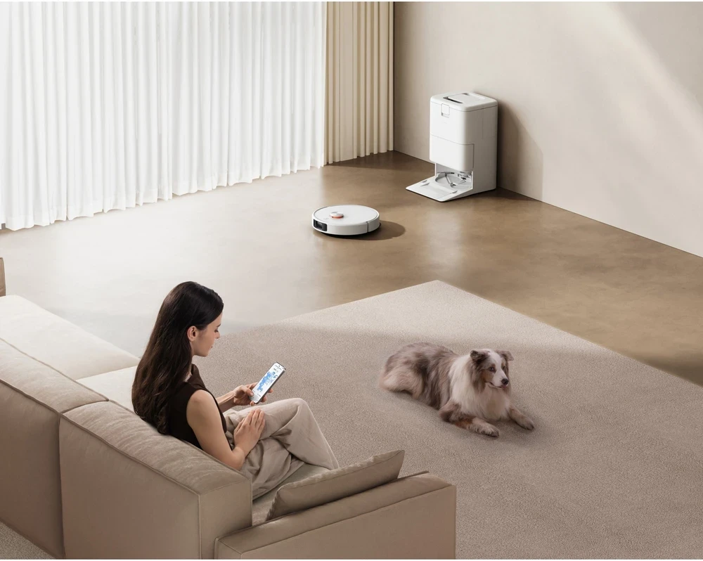Dulkių siurblys - robotas Xiaomi Robot Vacuum H50 Pro, baltos spalvos