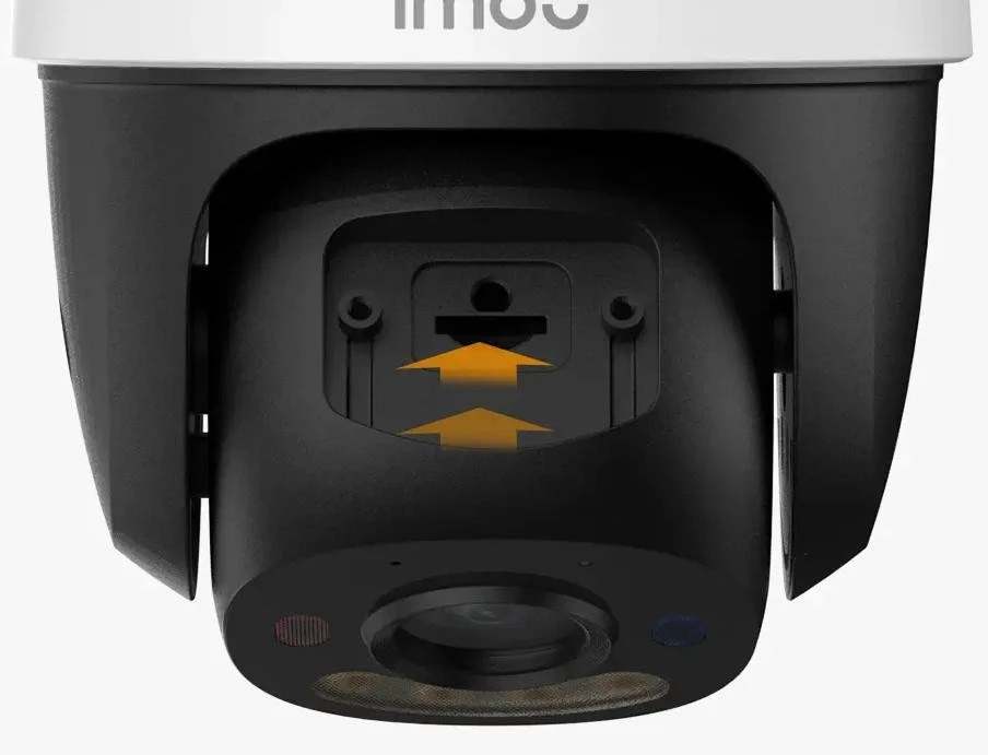 Dviguba išmani vaizdo stebėjimo kamera Imou Cruiser Triple, 8MP, baltos spalvos
