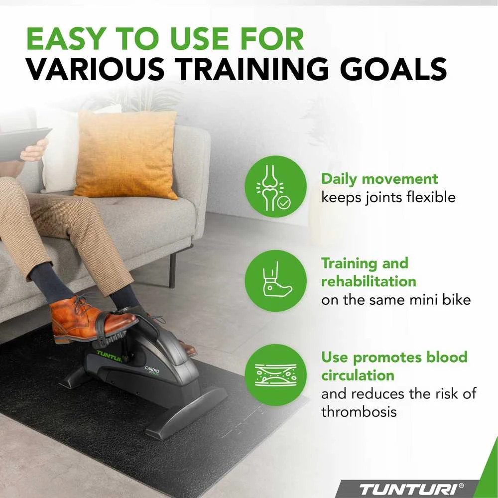 Dviratis treniruoklis Tunturi Mini Bike Cardio Fit M35 aprašymas - Prekės nuotrauka