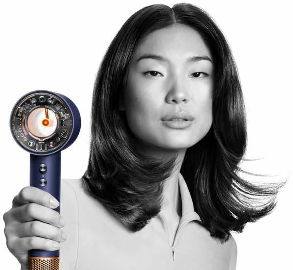 Plaukų džiovintuvas „Dyson Supersonic Nural™“ (Prussian Blue / Rich Copper)