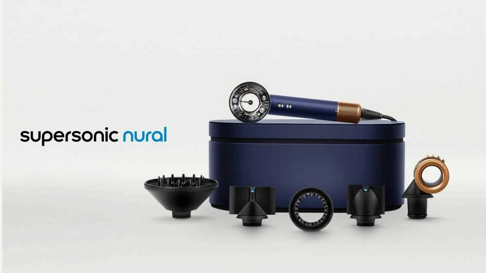 Plaukų džiovintuvas „Dyson Supersonic Nural™“ (Prussian Blue / Rich Copper)