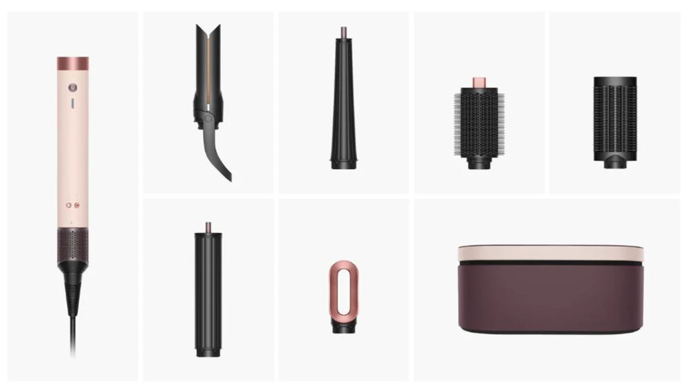 DYSON HS09 AIRWRAP Co-anda2x plaukų formavimo prietaisas, CePk/RoseGd