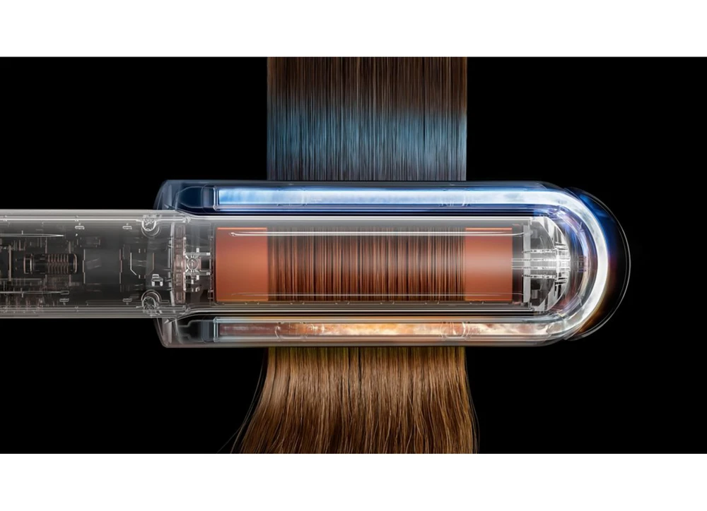 DYSON HT02-A Corrale Cool Shine plaukų formavimo žnyplės, jasper plum