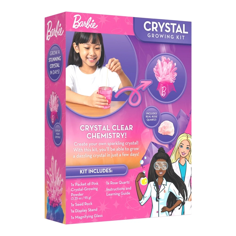Edukacinis kristalų auginimo rinkinys Barbie Crystal Growing Kit, RTBBCRYSTAL