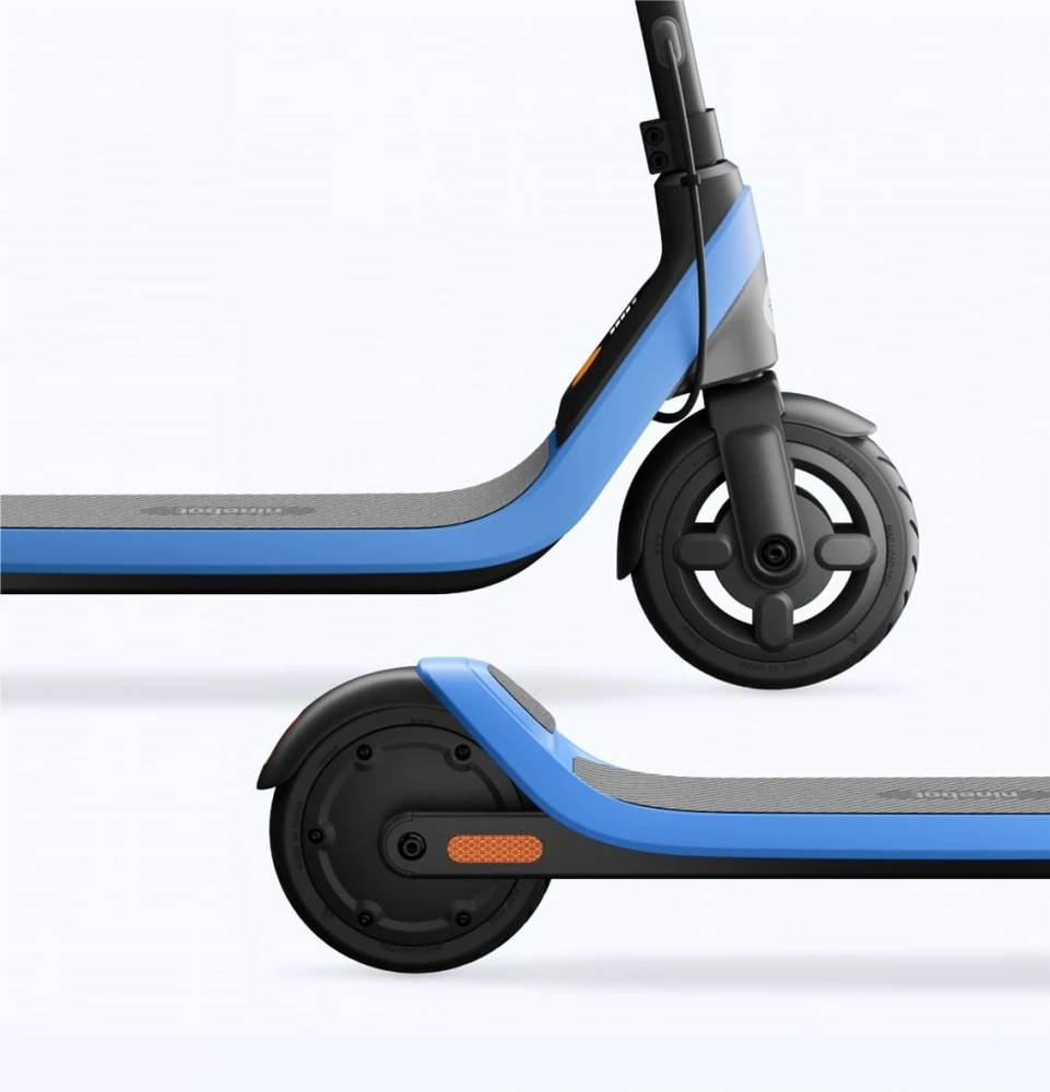 Elektrinis paspirtukas Segway C2 Lite Kids eKickScooter | 130 W | 16 km/h | 7" | juodos/mėlynos spalvos