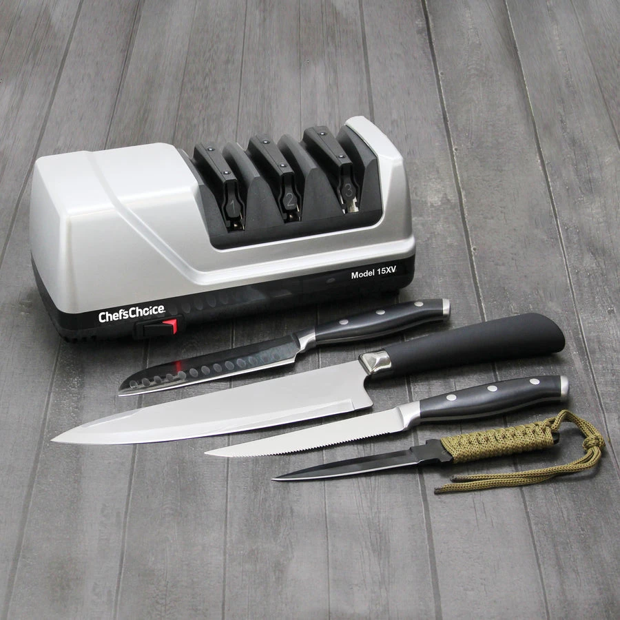 Elektrinis peilių galąstuvas Chefs Choice M15XV