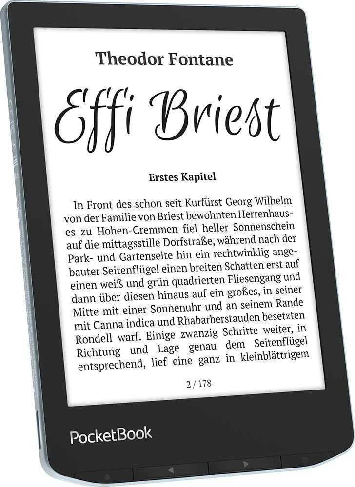 Elektroninė skaityklė Pocketbook Verse 6" 8GB Bright Blue (PB629-2-WW), Mėlyna