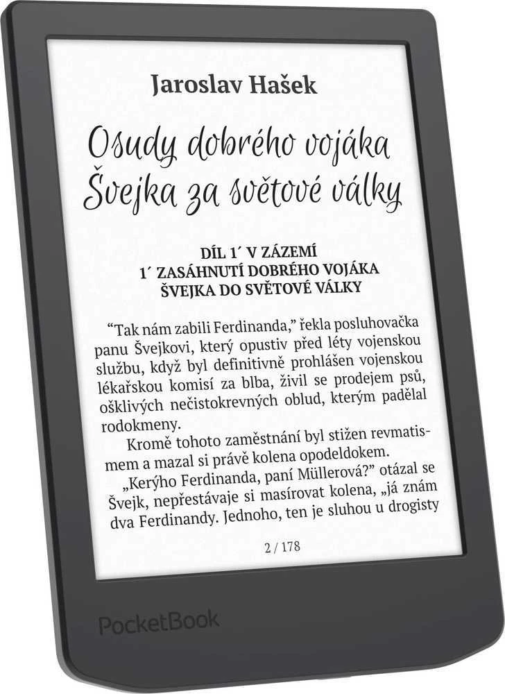 Elektroninė skaityklė PocketBook Verse Lite 6" 8G Wi-Fi Midnight Grey (PB619-T-WW)