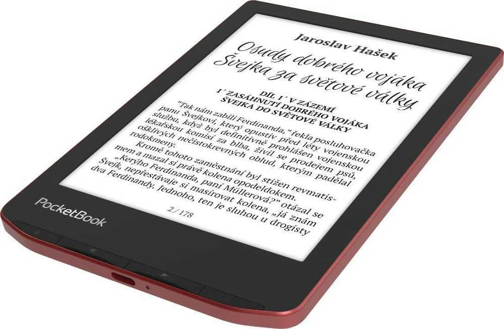 Elektroninė skaityklė Pocketbook Verse Pro 6" 16GB Passion Red (PB634-3-WW-B), Raudona