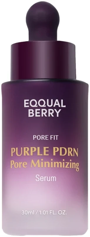 Eqqualberry Pore Fit Purple PDRN Pore Minimizing Serum poras mažinantis serumas veidui, 30 ml