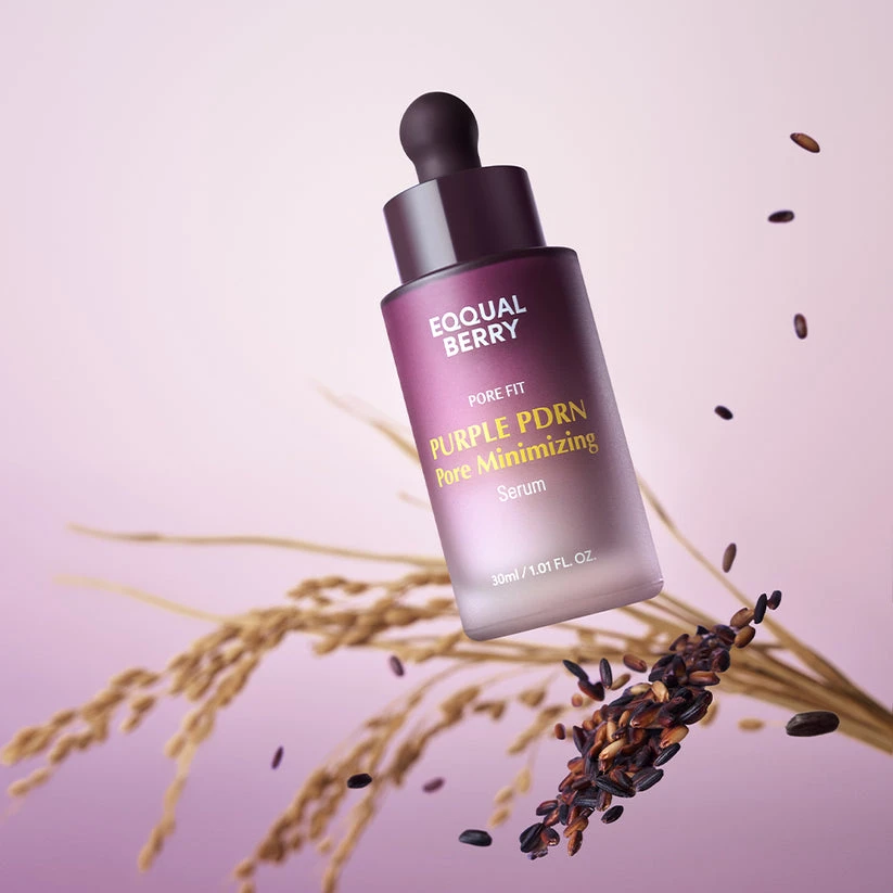 Eqqualberry Pore Fit Purple PDRN Pore Minimizing Serum poras mažinantis serumas veidui, 30 ml