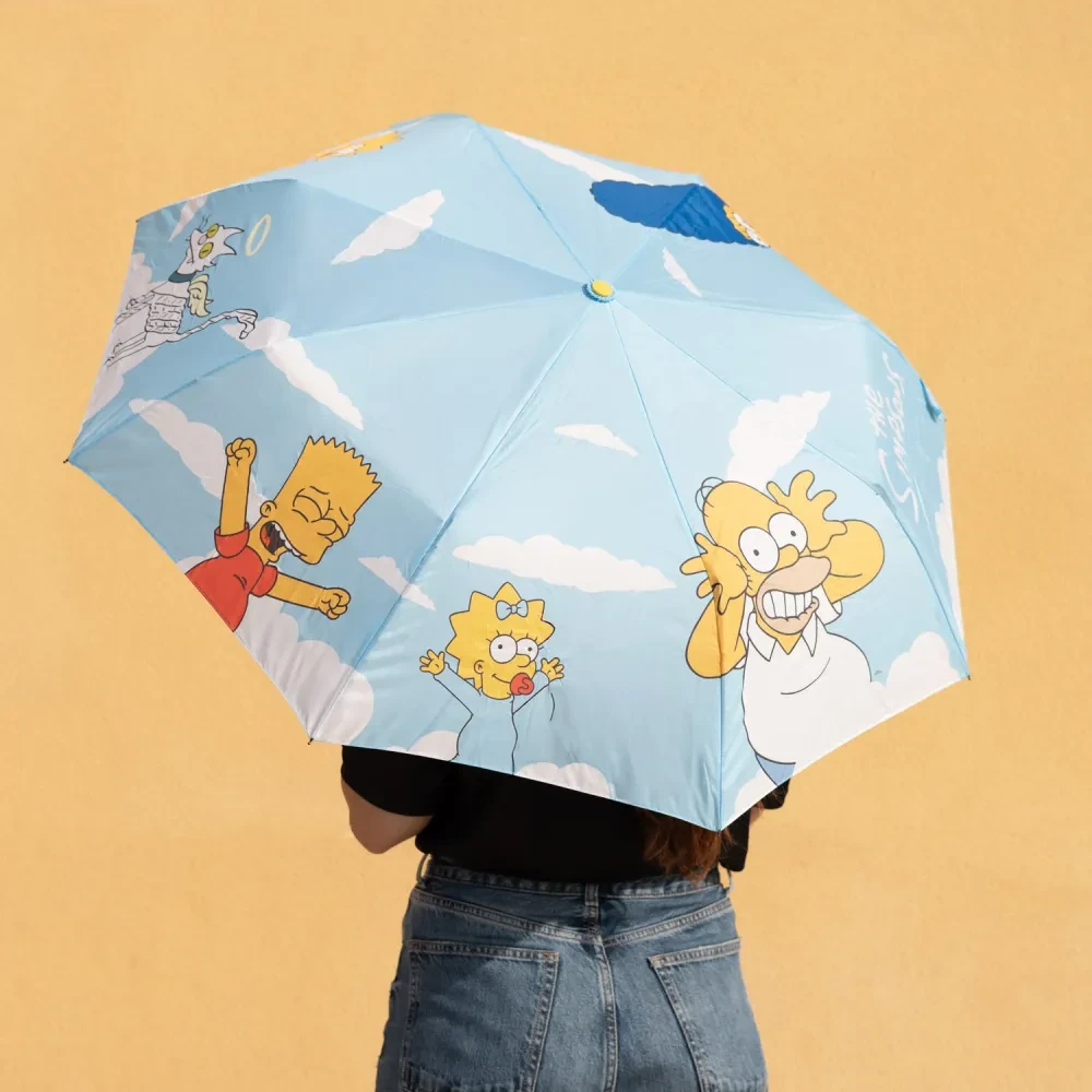 Skėtis nuo lietaus Grupo Erik The Simpsons, kišeninis (30 × 5 cm sulankstytas)