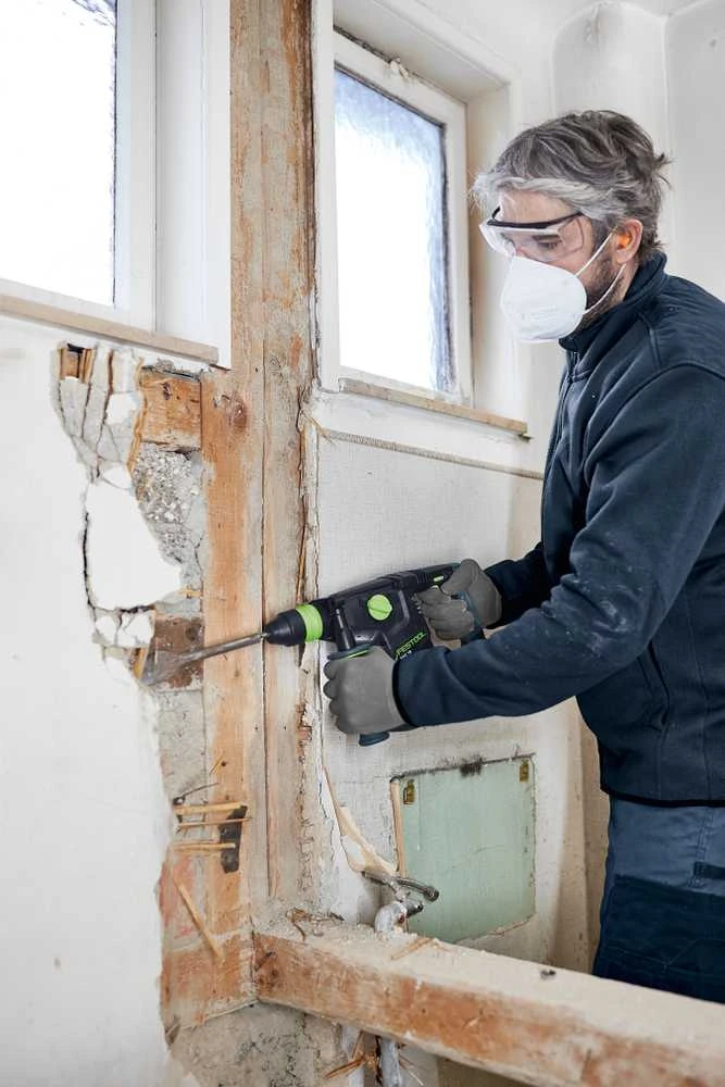 Festool Akumuliatorinis kombinuotas perforatorius KHC 18 5,0 EBI-Plus, 18V, 2x5.0Ah