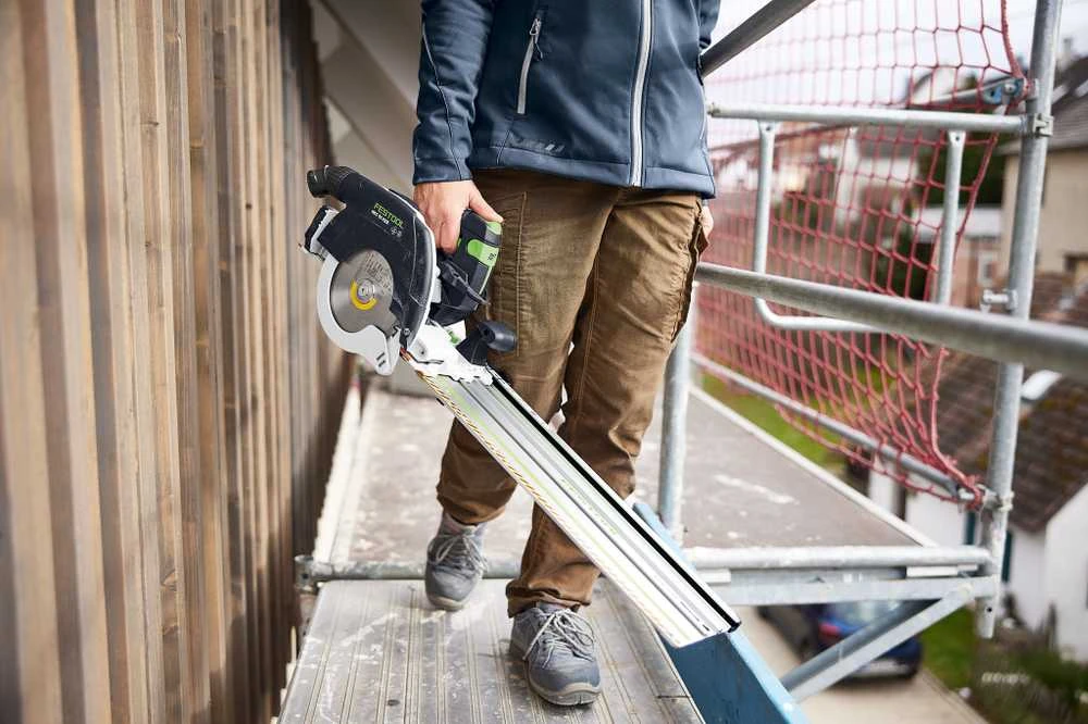 Akumuliatorinis rankinis diskinis pjūklas Festool HKC 55 KEB-Basic | 578302