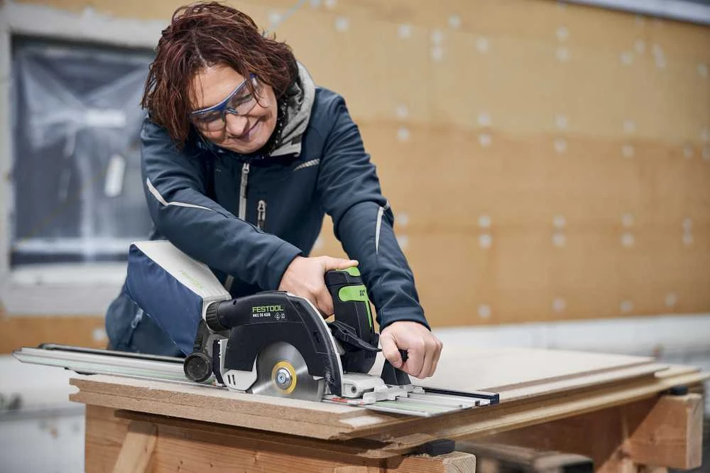 Akumuliatorinis rankinis diskinis pjūklas Festool HKC 55 KEB-Basic | 578302