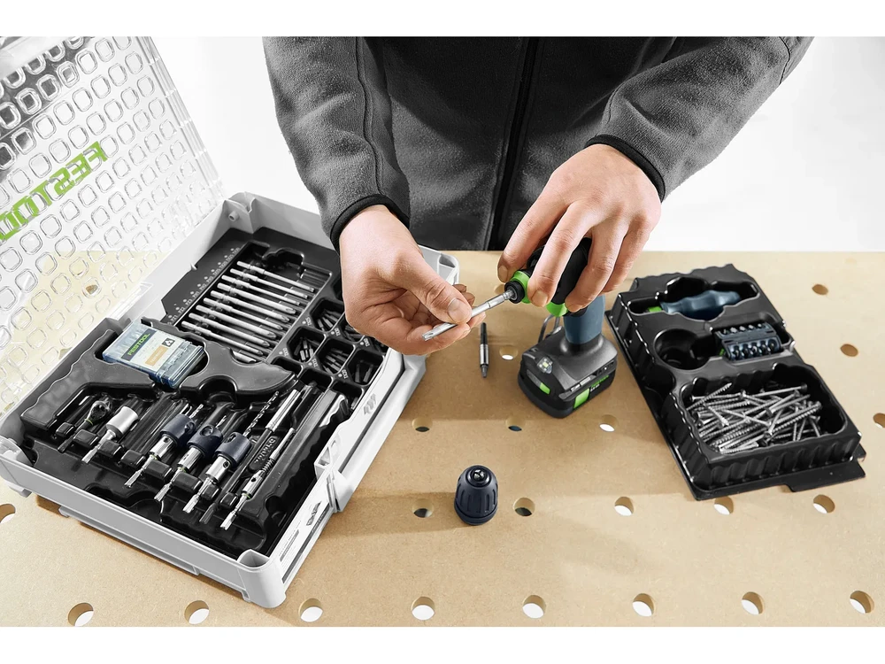 FESTOOL suktuvas - gręžtuvas TXS 12 2,5-SET