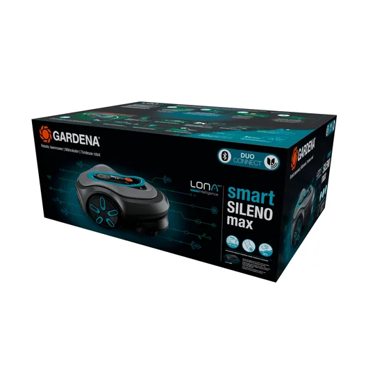 GARDENA robotas vejapjovė smart SILENO max 800 m² DuoConnect