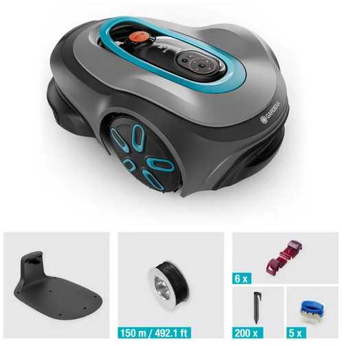 GARDENA robotas vejapjovė smart SILENO max 800 m² DuoConnect
