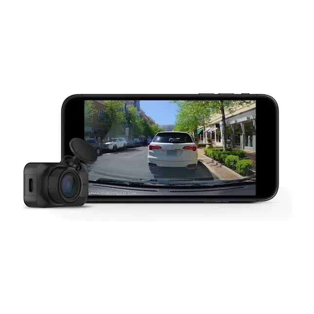 Garmin Dash Cam™ Mini 3 Itin kompaktiškas 1080p vaizdo registratorius su 140 laipsnių apžvalgos lauku ir integruotu poliarizatoriumi „Clarity™“ | 010-02899-10
