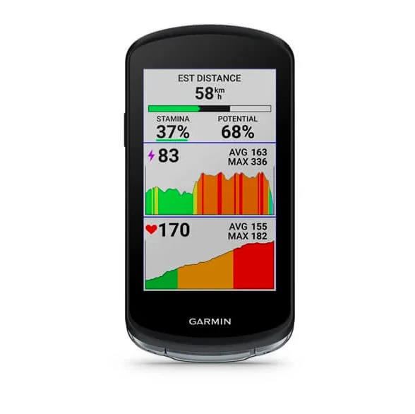 Garmin Edge 1040 Solar dviračio kompiuteris, tik įrenginys