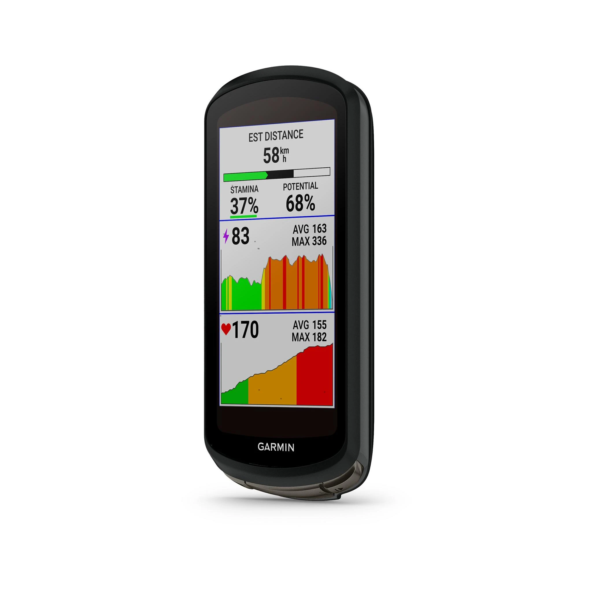 Garmin Edge 1040 Solar dviračio kompiuteris, tik įrenginys