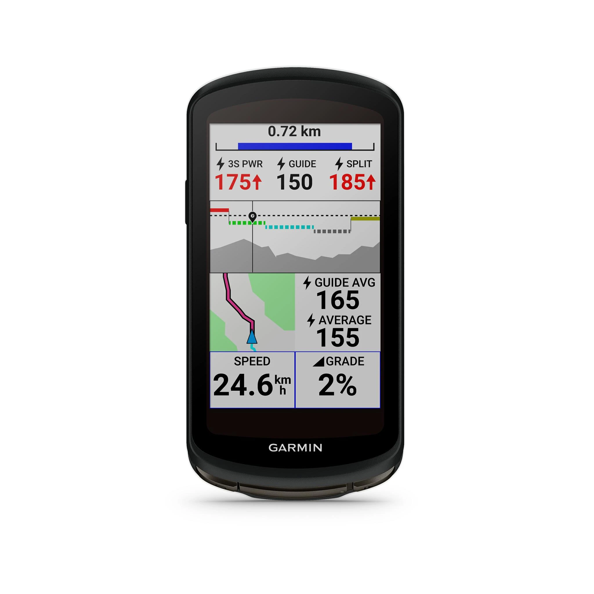 Garmin Edge 1040 Solar dviračio kompiuteris, tik įrenginys