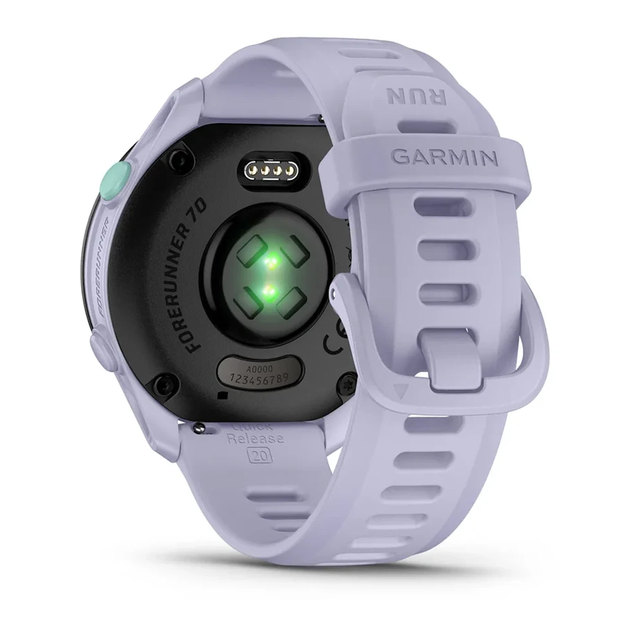 „Garmin Forerunner 70“ išmanusis laikrodis, levandų spalvos