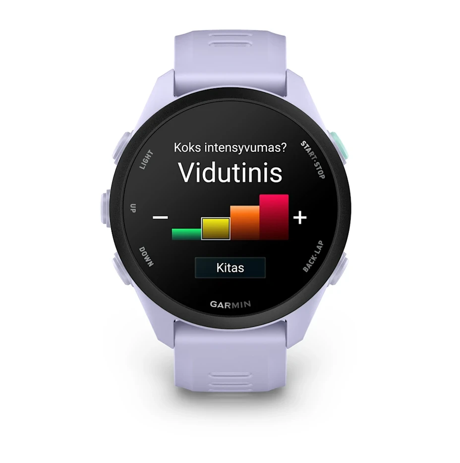 „Garmin Forerunner 70“ išmanusis laikrodis, levandų spalvos