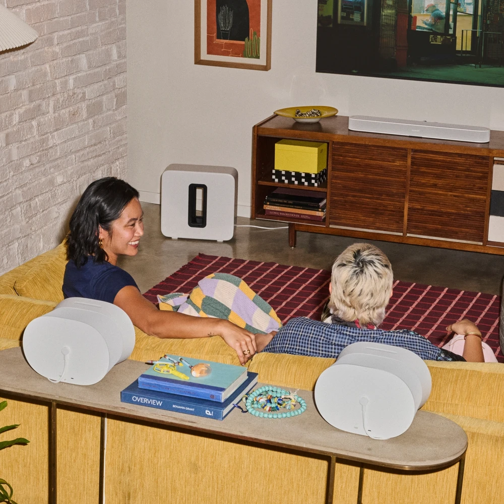 Garso sistema „Sonos Beam Ultra“ su „Dolby Atmos“, baltos spalvos