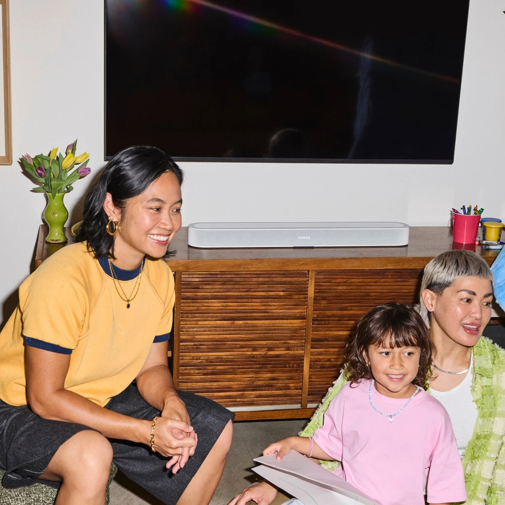 Garso sistema „Sonos Beam Ultra“ su „Dolby Atmos“, baltos spalvos