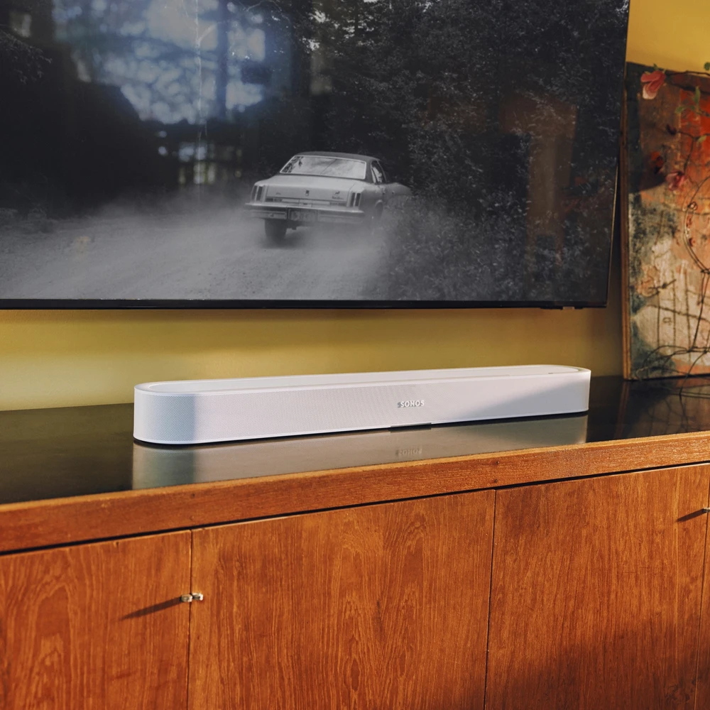 Garso sistema „Sonos Beam Ultra“ su „Dolby Atmos“, baltos spalvos