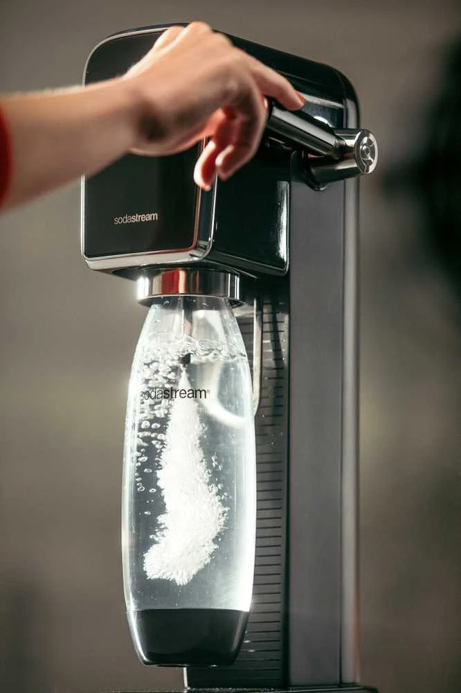 Gazuotų gėrimų gaminimo aparatas SodaStream Art, Juodas
