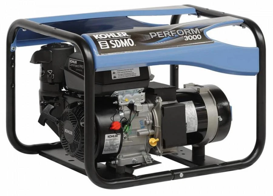 Kohler Sdmo Generatorius vienfazis PERFORM 3000 C5 2,8kW, SDMO benzininis