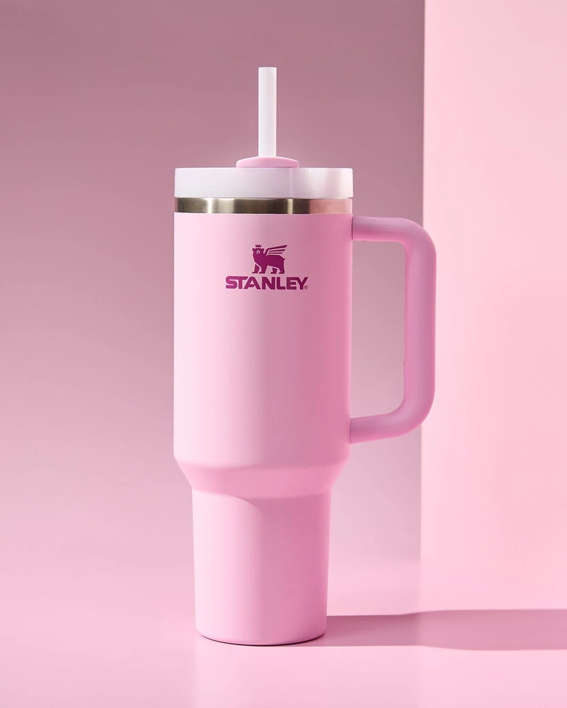 Gertuvė Stanley Quencher H2.O Tumbler 1.18L - Šviesiai rožinė
