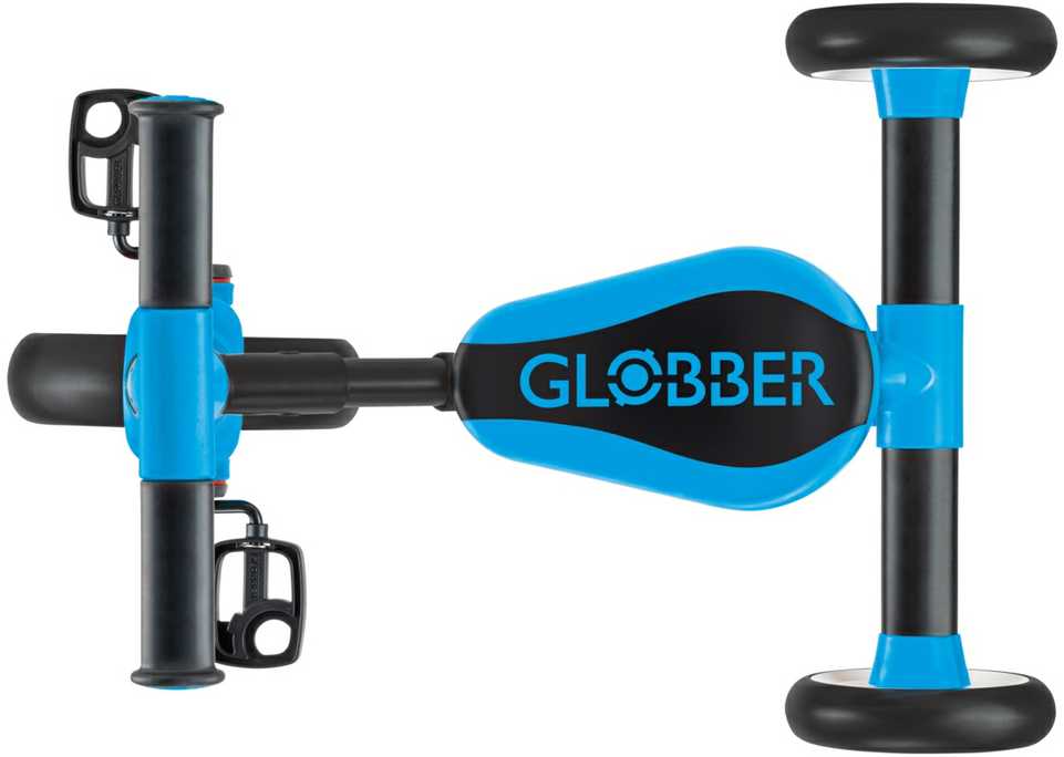 GLOBBER mokomasis triratukas Learning Trike 2-in-1, spalva: mėlyna