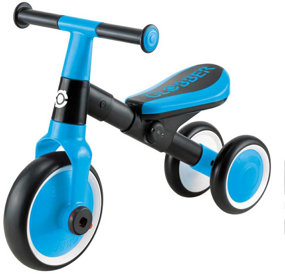GLOBBER mokomasis triratukas Learning Trike 2-in-1, spalva: mėlyna