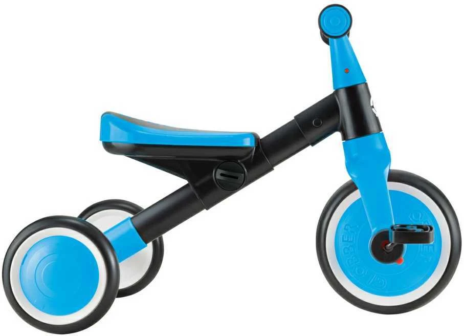 GLOBBER mokomasis triratukas Learning Trike 2-in-1, spalva: mėlyna