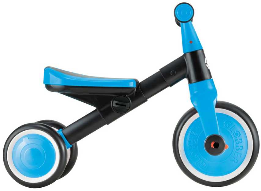 GLOBBER mokomasis triratukas Learning Trike 2-in-1, spalva: mėlyna