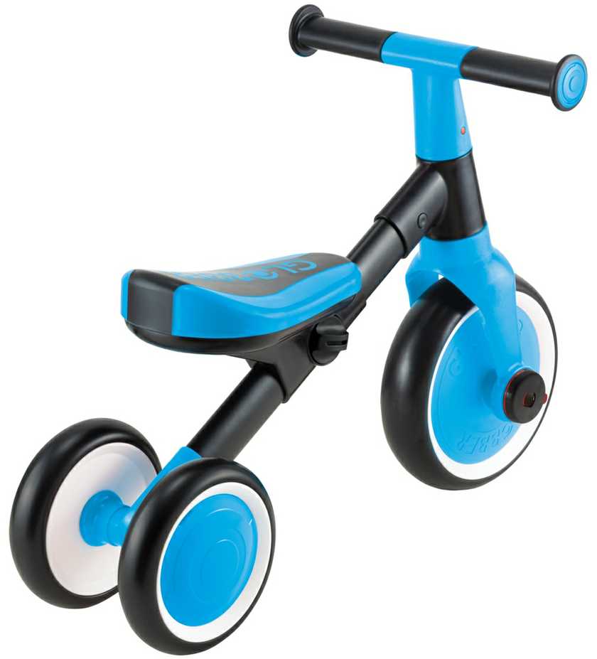 GLOBBER mokomasis triratukas Learning Trike 2-in-1, spalva: mėlyna