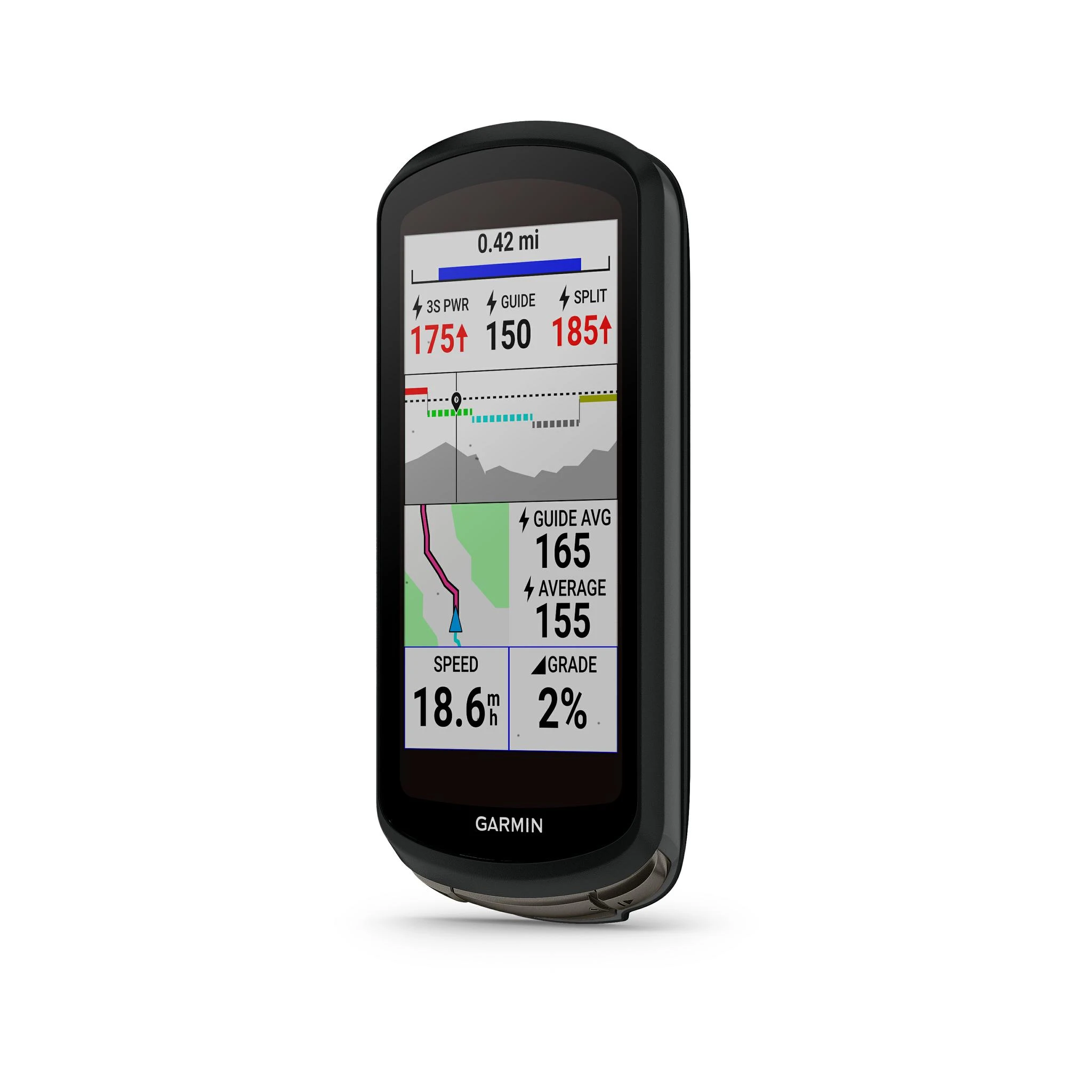 Garmin Edge 1040 Solar dviračio kompiuteris, tik įrenginys