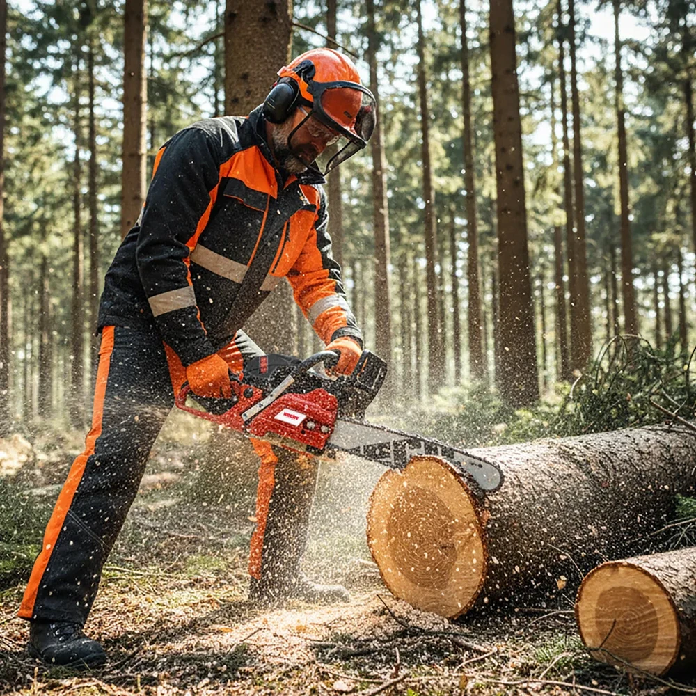 Hecht benzininis grandininis pjūklas HECHT 54